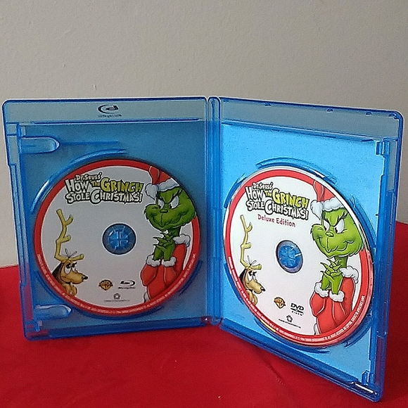 Dr. Seuss How The Grinch Stole Christmas Hi-Def Blu-ray DVDS - Picture 5 of 5